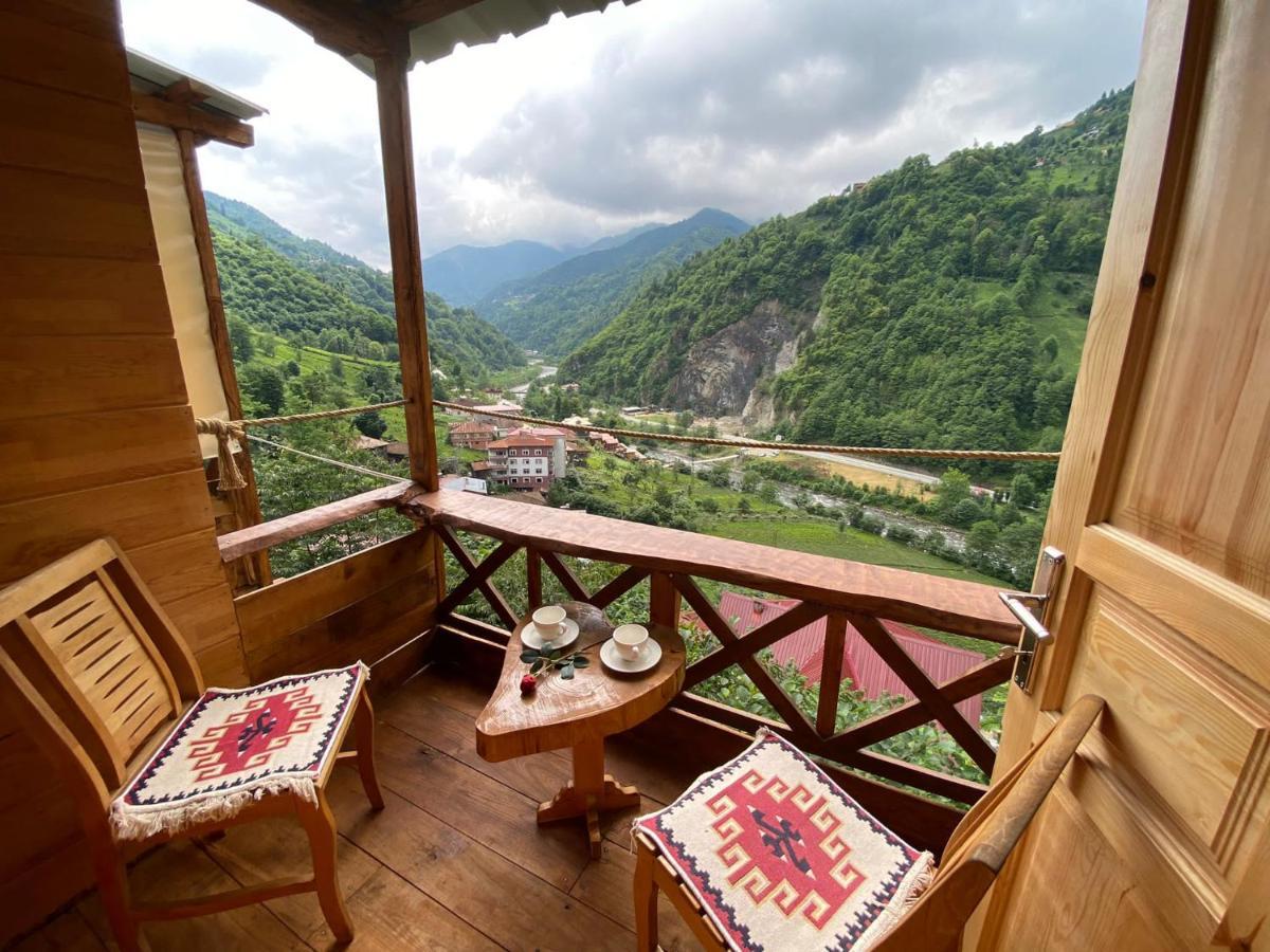 Panoramabungalov Çamlıhemşin 外观 照片